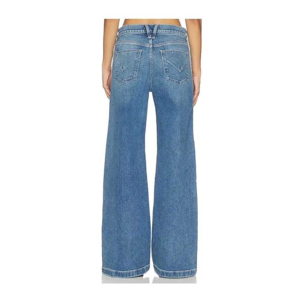 NWT Hudson Jeans HUDSON JEANS Jodie Loose Fit Wide Leg Track Pant Jeans National - Picture 4 of 10